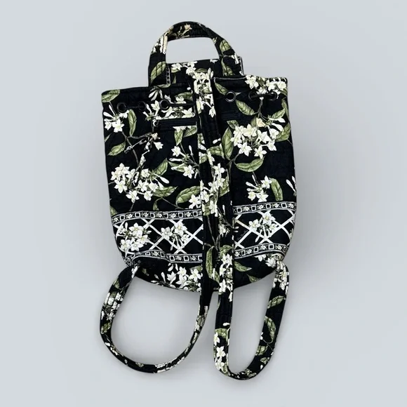 Vintage Vera Bradley Jasmine Floral Mini Backpack - Picture 3 of 8